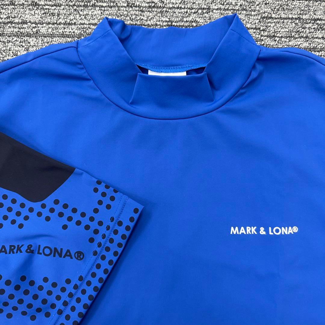 マークアンドロナ　カットソー　ブルー