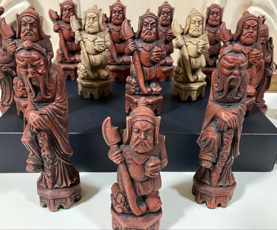 ヴィンテージ　中国の富の神　樹脂像　フィギュア　ゲーム用ピース？