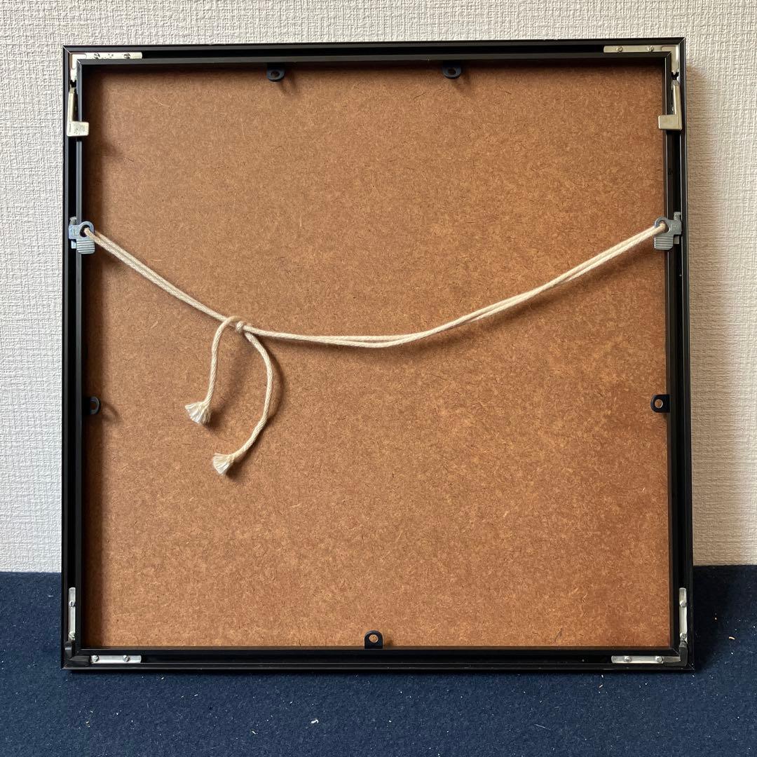 木版画　高橋信一「翔」　二羽の朱鷺