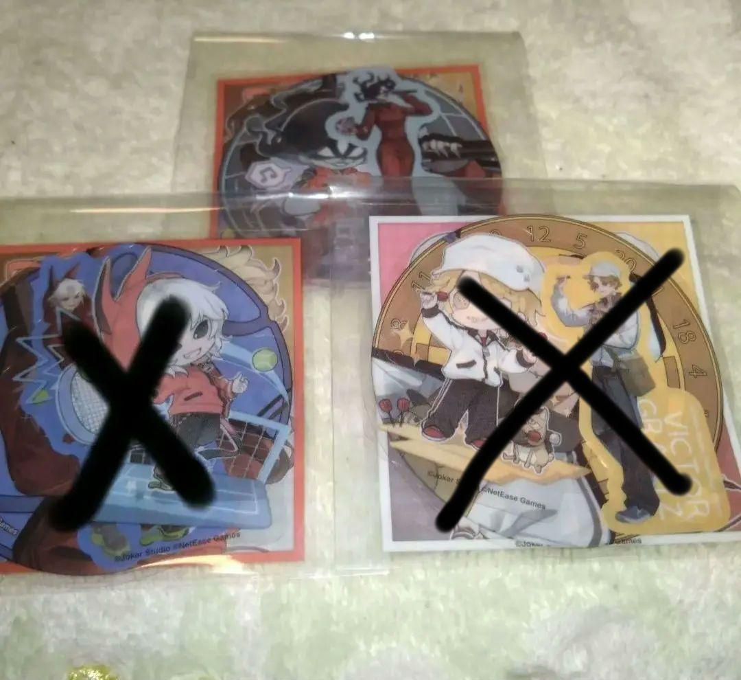 ROUND1 第五人格コラボ缶バッジ、シール等