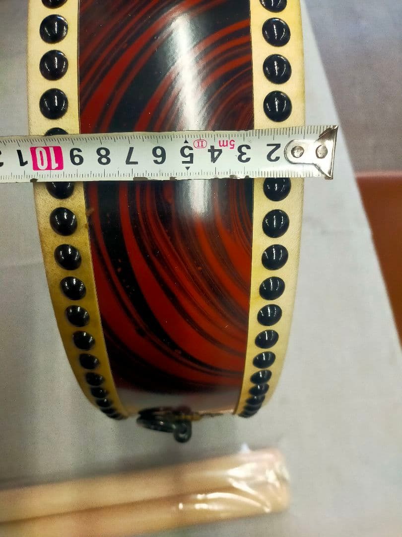 ✨️新品未使用　ZEN-ON　全音　平太鼓　1.1尺　☓　3寸　牛皮使用✨️