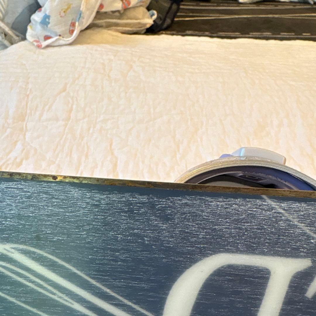 Naked Sycron スノーボード　ブルー　ホワイト　141 cm2点セット