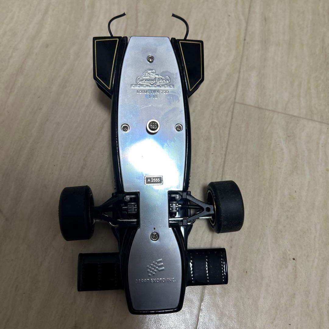 ミニカー EXOTO 1/18 LOTUS TYPE 72D 1972