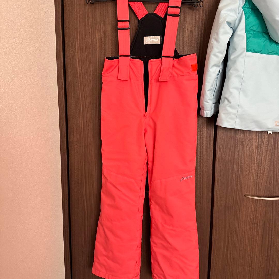 pinnacle 子供用スキーウェア 水色/緑