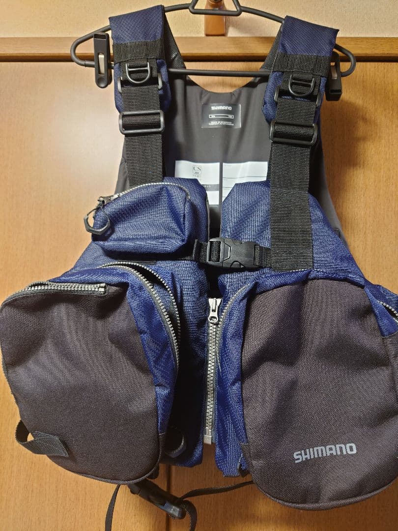 SHIMANO VF-025Uサーフベスト ネイビー FREE