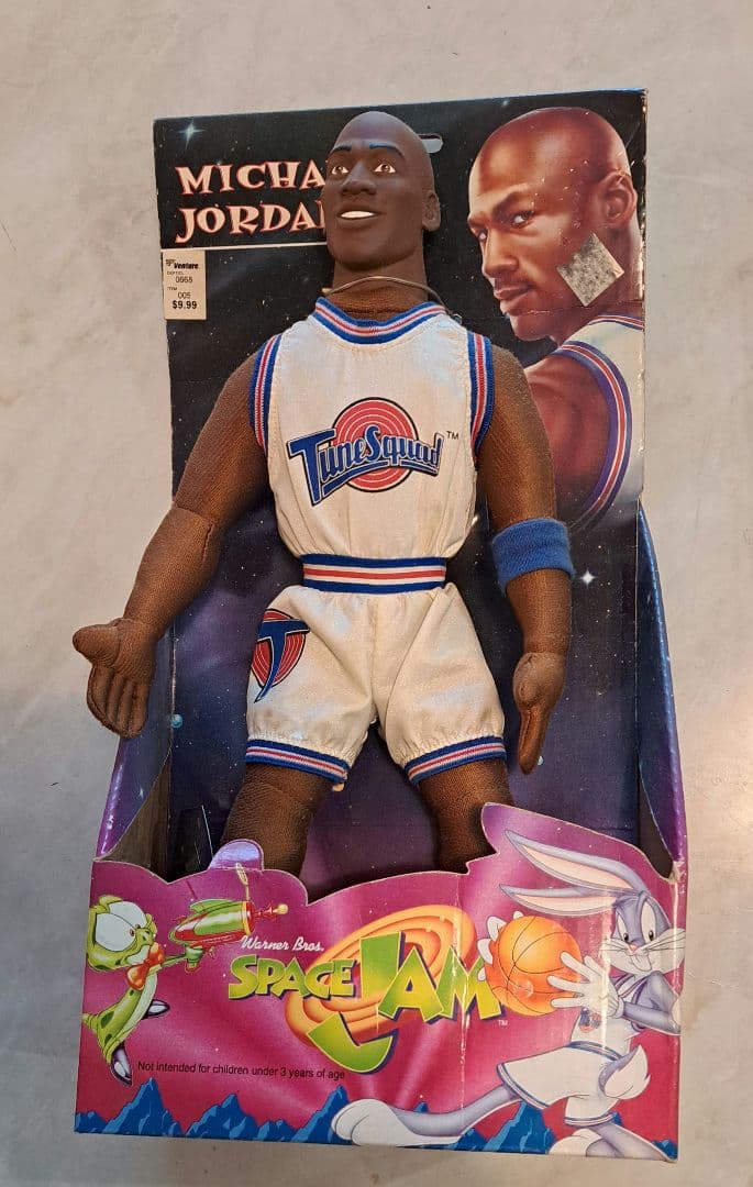 マイケル・ジョーダン スペースジャム フィギュア三点セット未開封