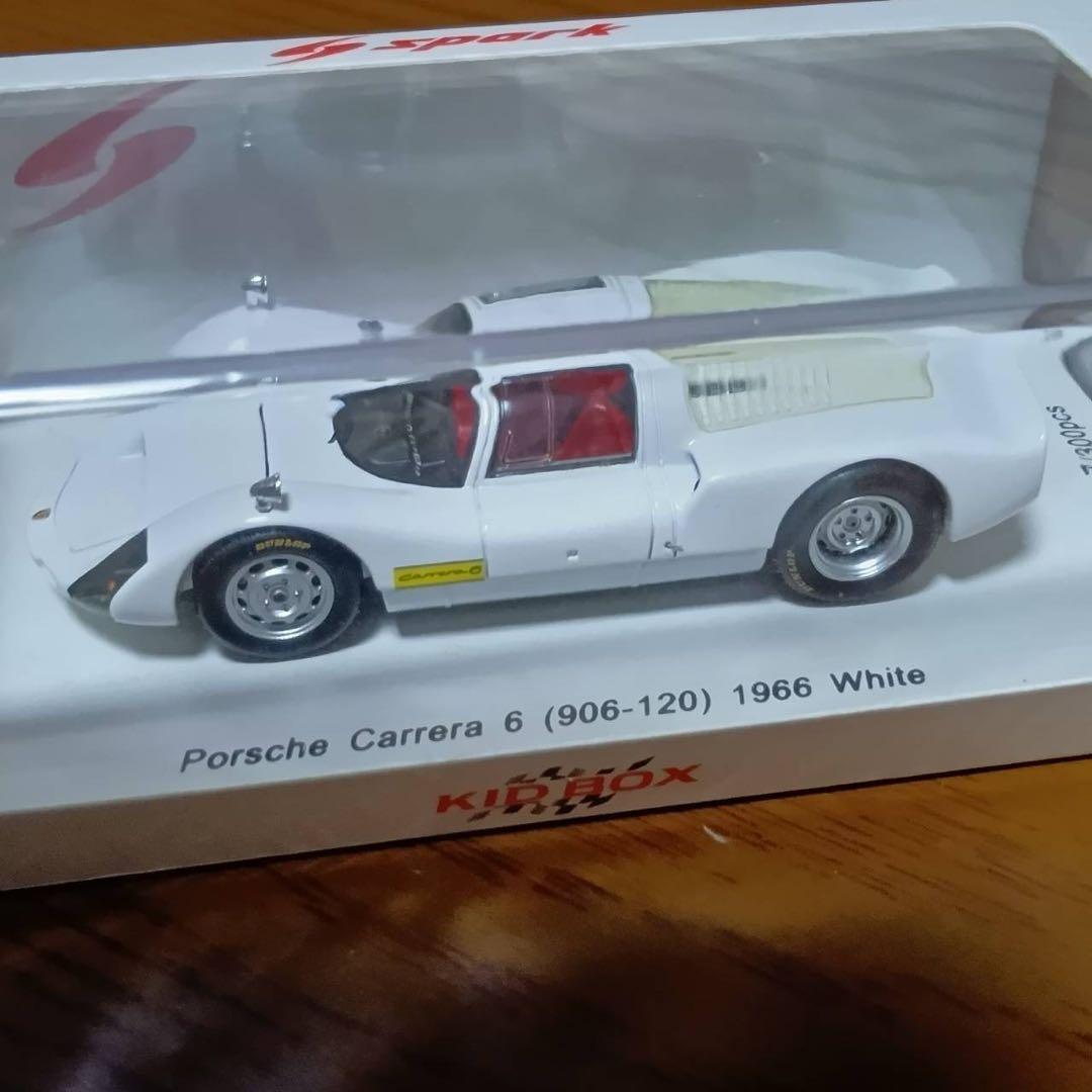 Spark スパーク　ポルシェ　カレラ6 1966 1/43