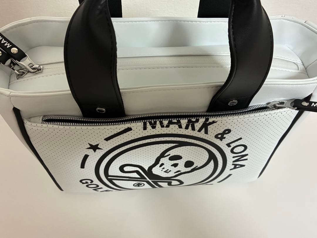 MARK&LONA カートバッグ ホワイト