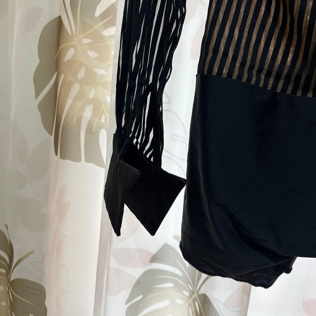 社交ダンス　ラテン　メンズシャツ　サイズS 定価45000円