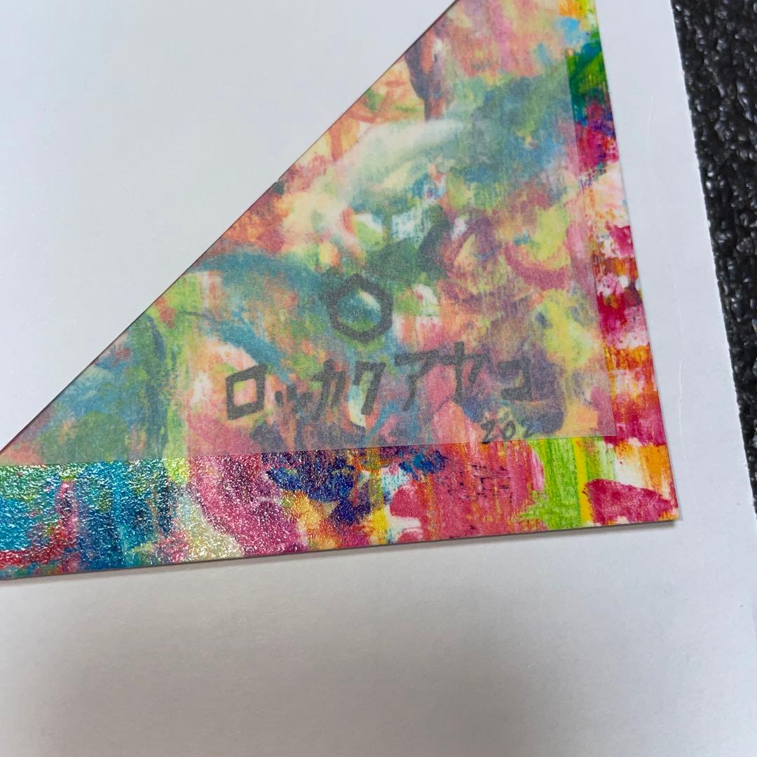 ロッカクアヤコ　Untitled シルクスクリーン　COA付き 新品未使用