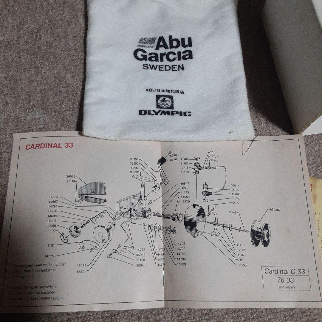 Abu Garcia Cardinal カーディナル33 スピニングリール