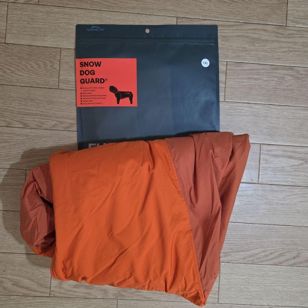 ALPHAICON アルファアイコン　スノードッグガード　オレンジ　1XL