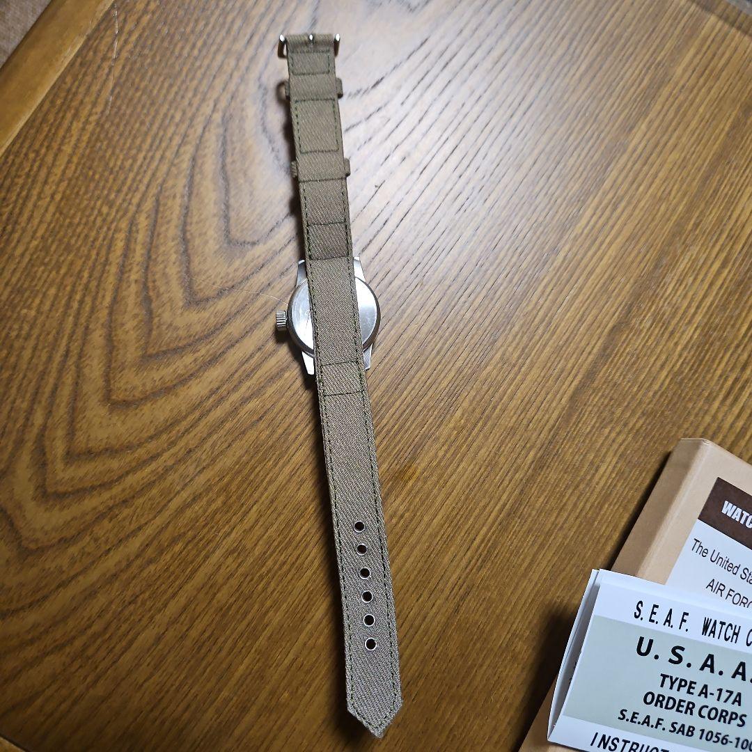 S.E.A.F. TYPE A-17 アナログ腕時計