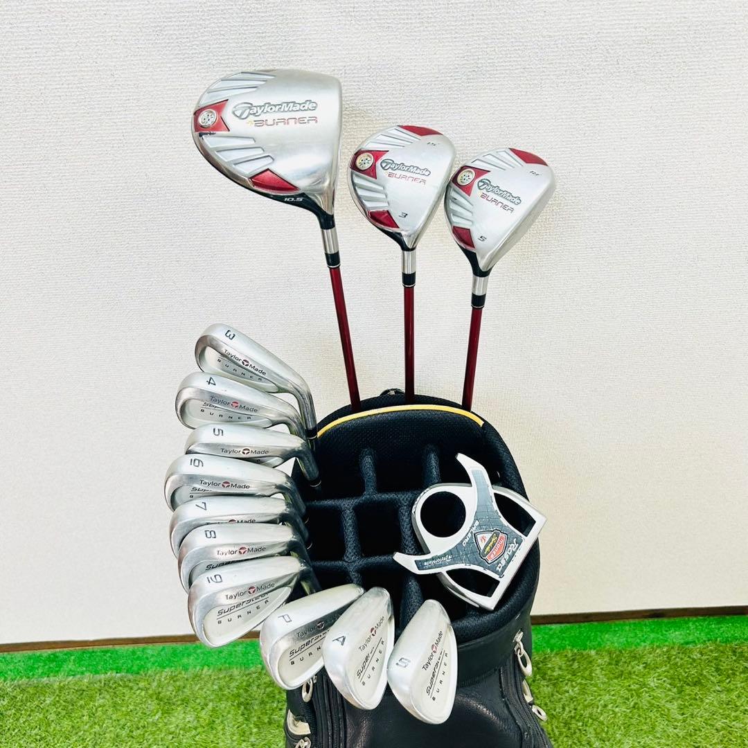 テーラーメイド バーナー メンズ ゴルフクラブセット S 右 初心者 入門