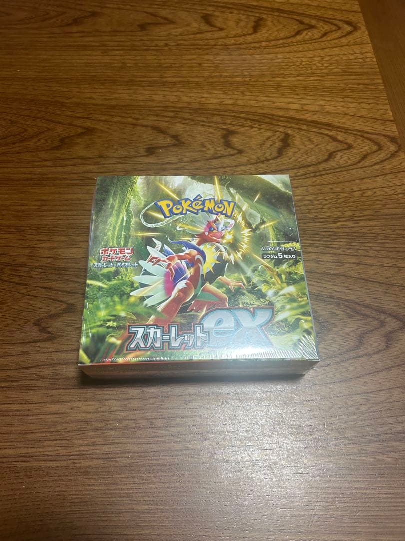 ポケモン スカーレット ex 1box シュリンク付き
