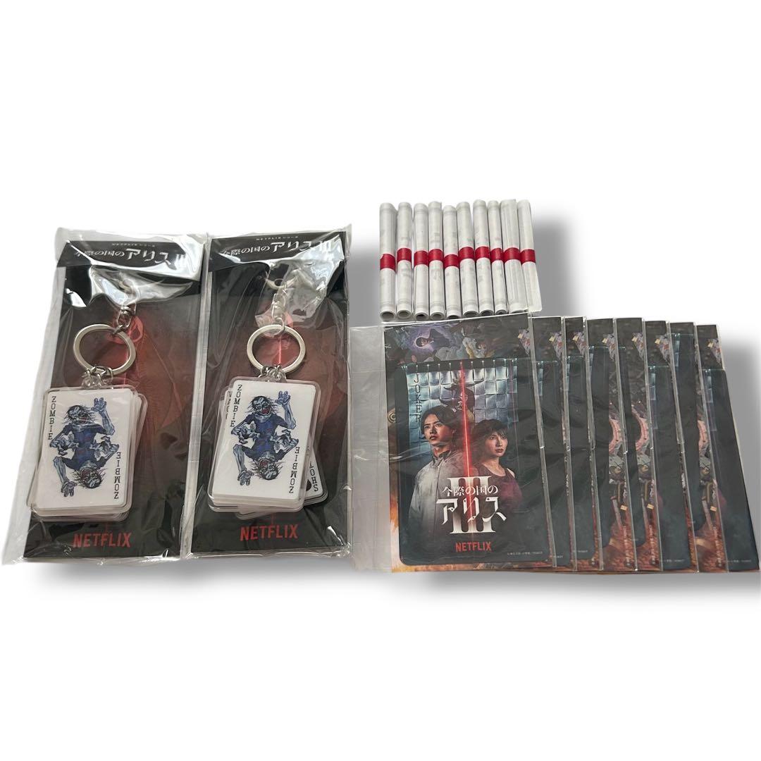 今際の国のアリス ゾンビアクリルキーホルダー ステッカー おみくじ