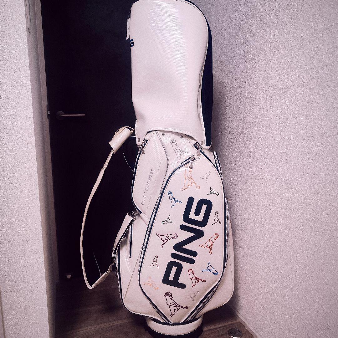 Mr.Ping ◆ ミスターピン ◆ピンゴルフエナメル キャディバッグ ◆未使用