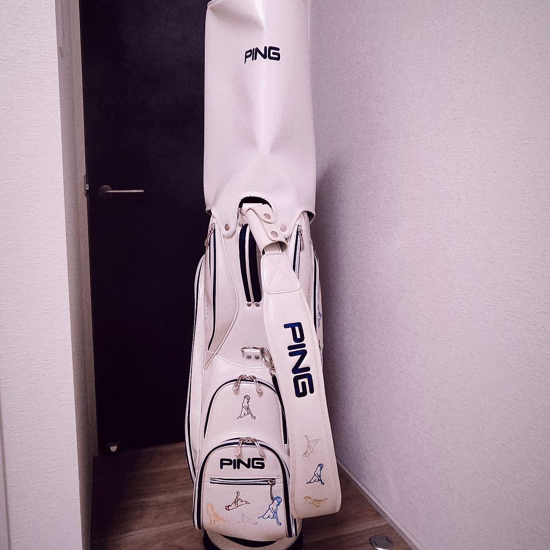 Mr.Ping ◆ ミスターピン ◆ピンゴルフエナメル キャディバッグ ◆未使用