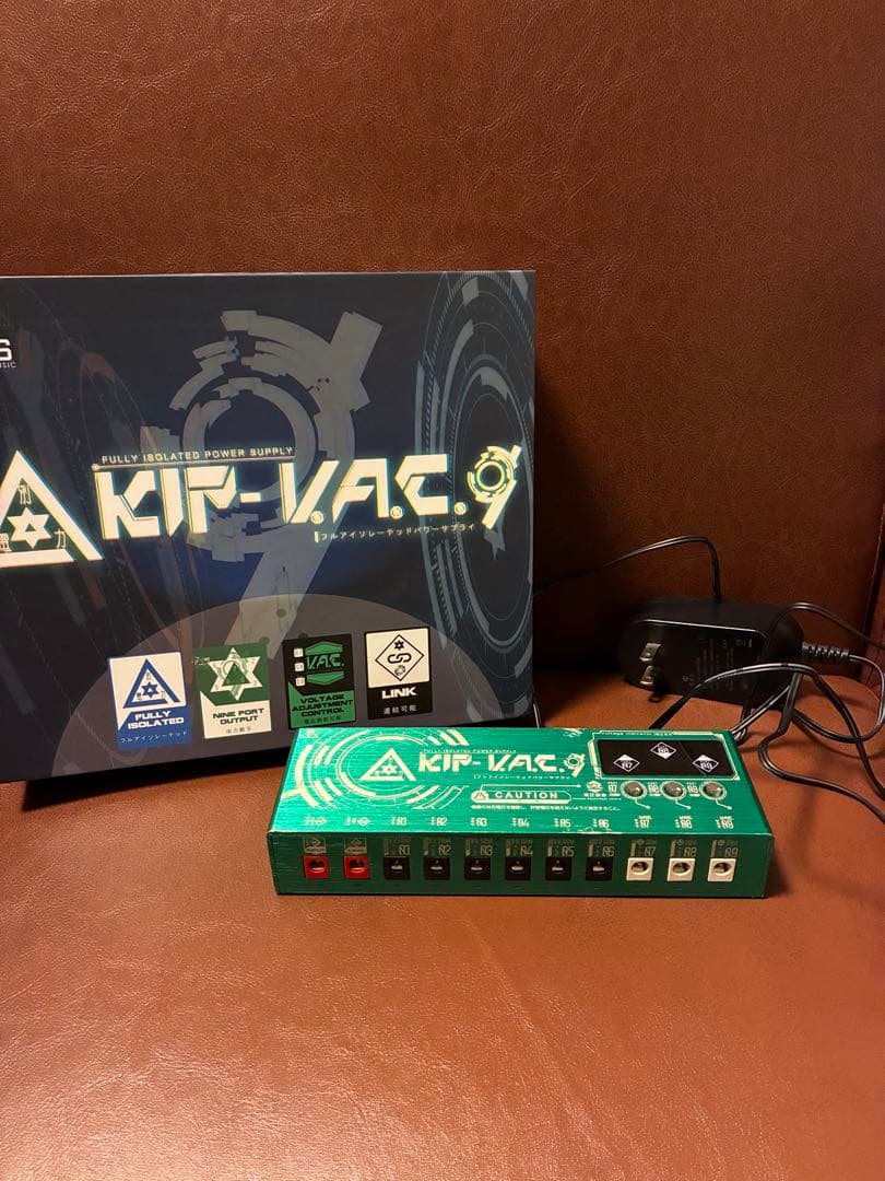 KIP-VAC 9 ギターエフェクター用パワーサプライ
