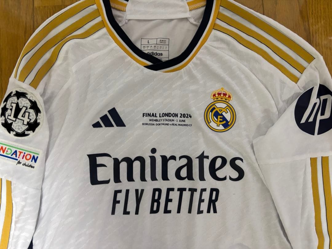 レアル・マドリード ベリンガム CLファイナル ユニ