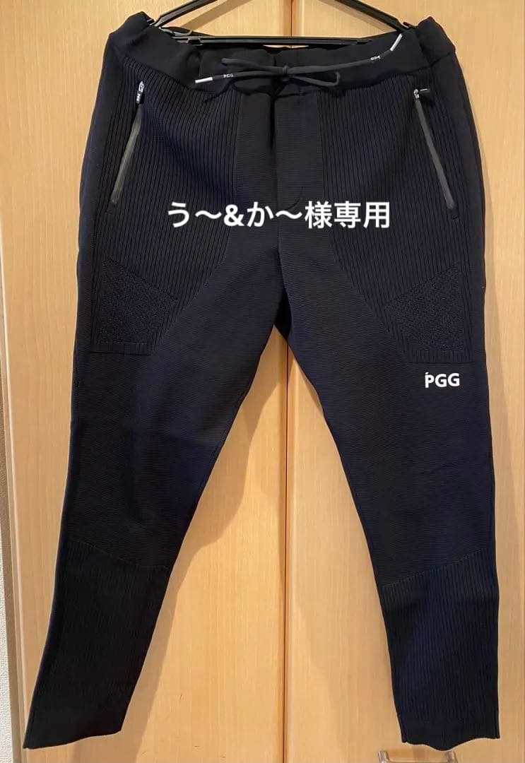 【超美品】PGG （PEARLY GATES ）厚手スキニージョガーパンツ5