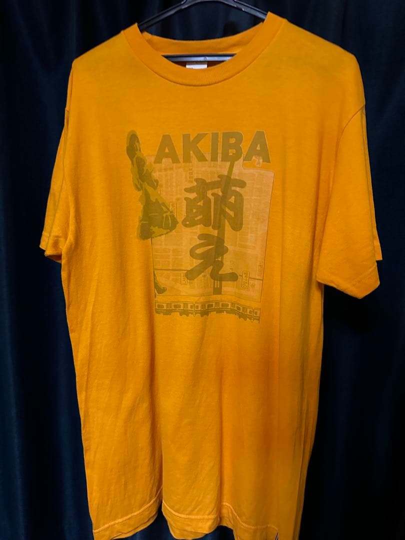 AKIBA 萌え Tシャツ 秋葉原 オタクT Printstar Lサイズ