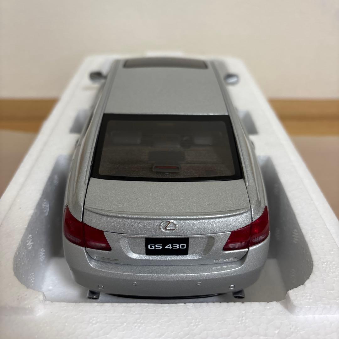 オートアート　レクサス GS 430 シルバー 1/18 ミニカー