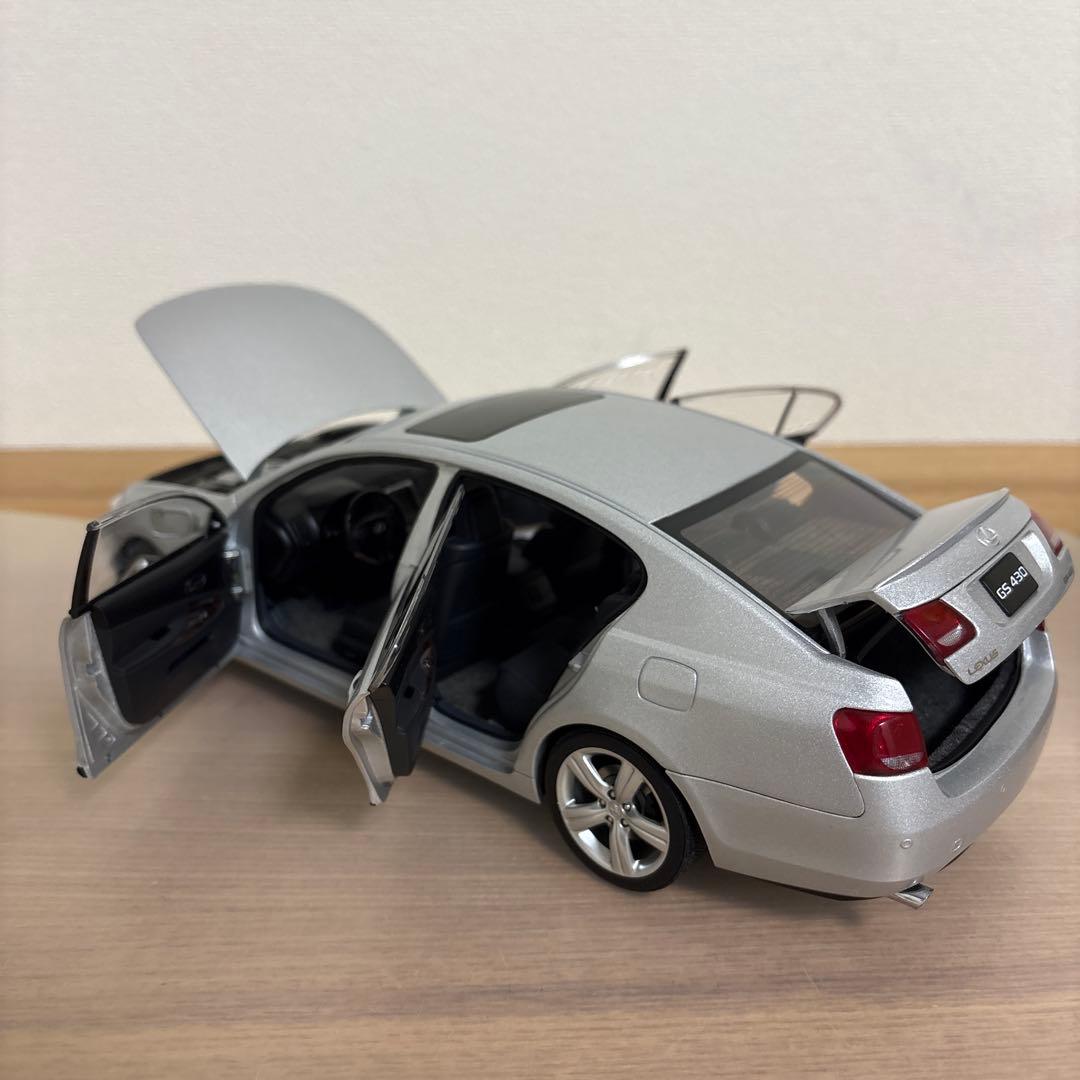 オートアート　レクサス GS 430 シルバー 1/18 ミニカー