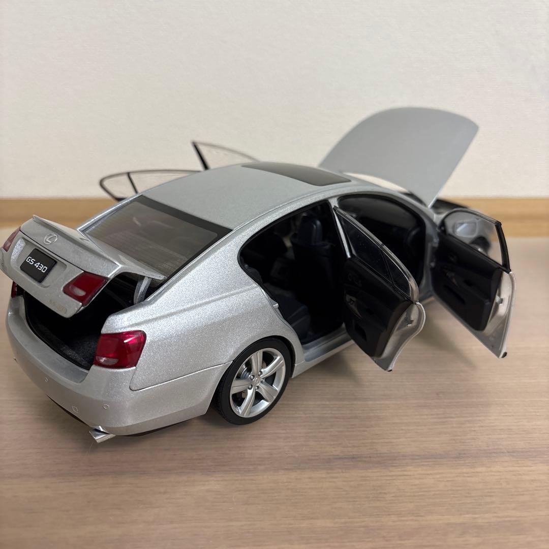 オートアート　レクサス GS 430 シルバー 1/18 ミニカー