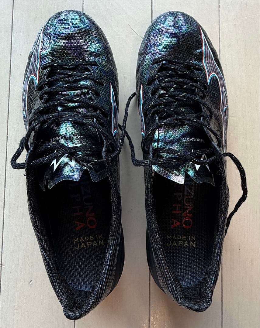 ミズノ アルファ JAPAN 25.5 黒