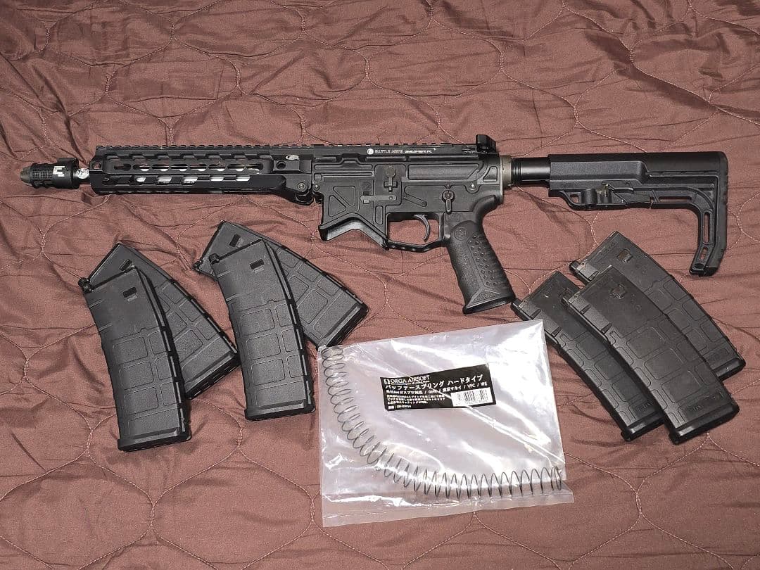 KSC　BATTLE ARMS　BAD　ガスブローバック　HAO製レシーバー