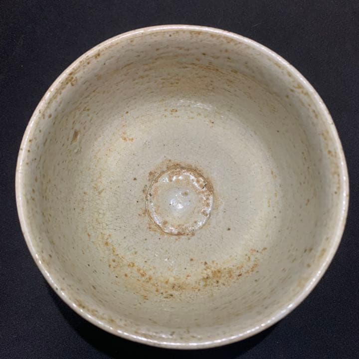 時代 李朝 白磁 茶碗 御本 御本茶碗 茶道具
