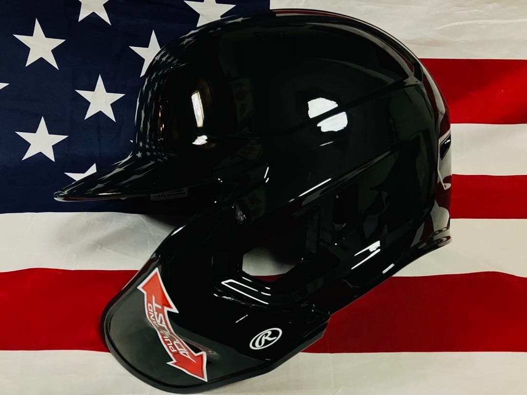 Rawlings バッター　ヘルメット　野球　ローリングス 片耳　フェイスガード