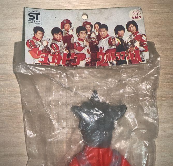 ビンテージソフビ　タカトク　ウルトラマンレオ