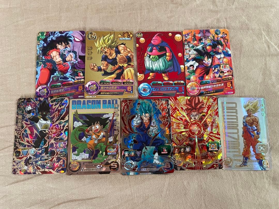 DBH・SDBH 引退品まとめ売り（スリーブ付き）