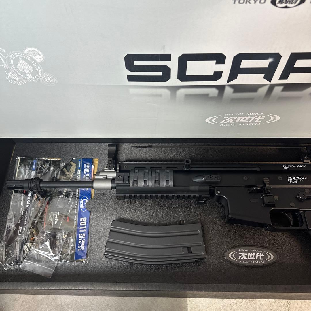 SCAR-L 東京マルイ 次世代電動ガン BLACK TOKYO MARUI