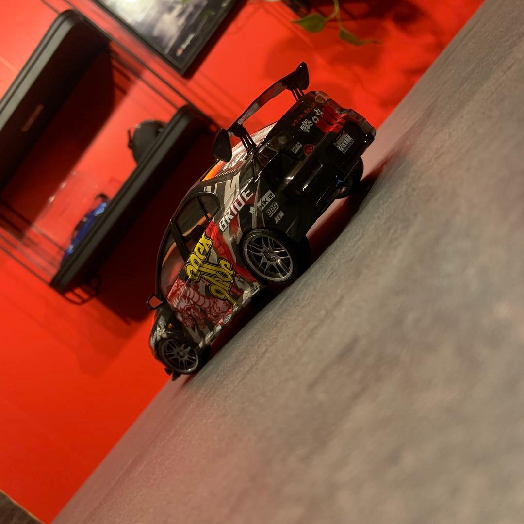 NFS PS仕様 1/24 アオシマ 完成品 ランエボ ニードフォースピード