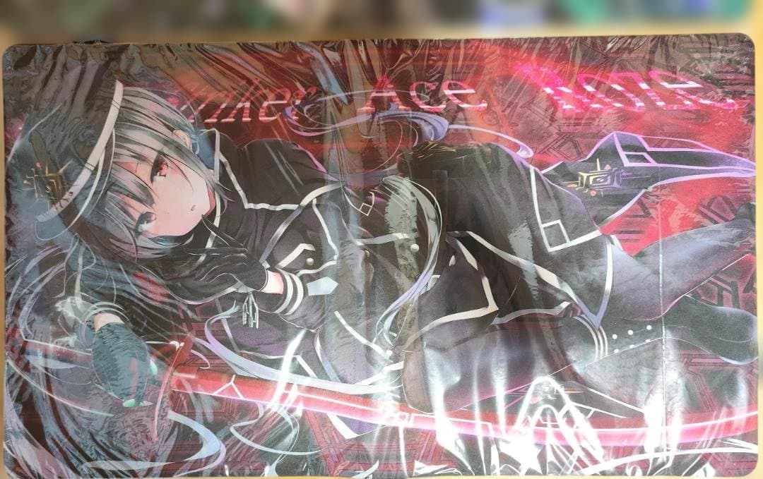 【未開封】同人プレイマット+スリーブ　閃刀姫レイ・閃刀姫ロゼ