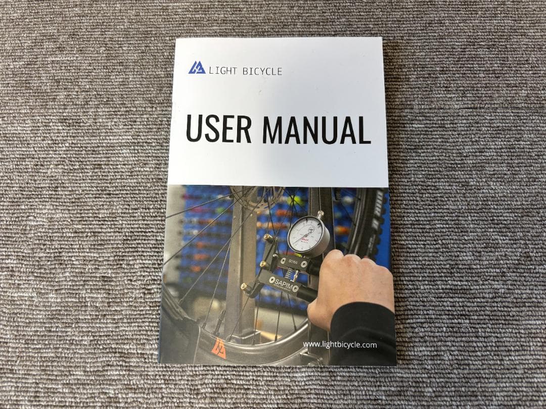 Light Bicycle AR35 Discカーボンホイール リムセット