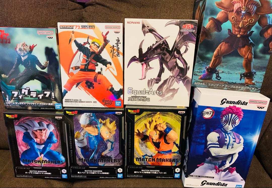 902 鬼滅の刃　猗窩座　遊戯王　エクゾディア　レッドアイズ　ナルト　悟空