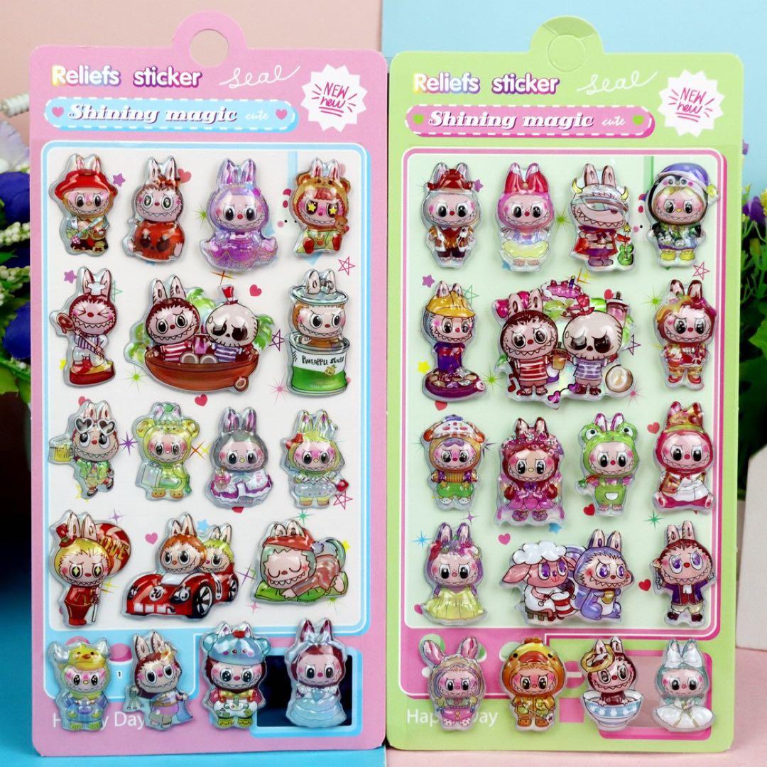 おまとめ売り40枚セット　ラブブシール　ボンボンロップシール