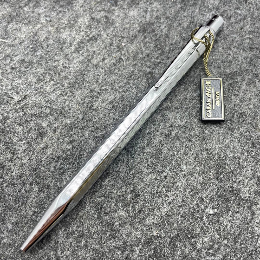 PE889□カランダッシュ エクリドール シェブロン ノック式ボールペン 美品