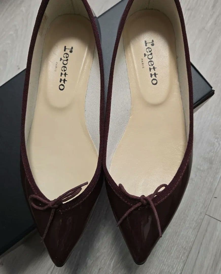 値下げ未使用　Repetto ポインテッドトゥシューズ 36　バレエシューズ