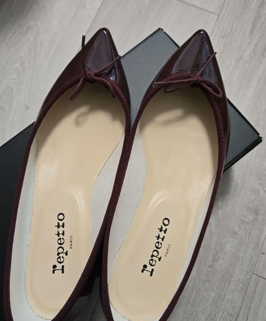 値下げ未使用　Repetto ポインテッドトゥシューズ 36　バレエシューズ