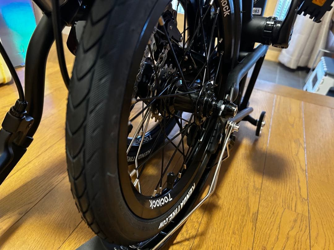 14インチ折り畳み自転車　MINT BOB3-14K　BROMPTON風