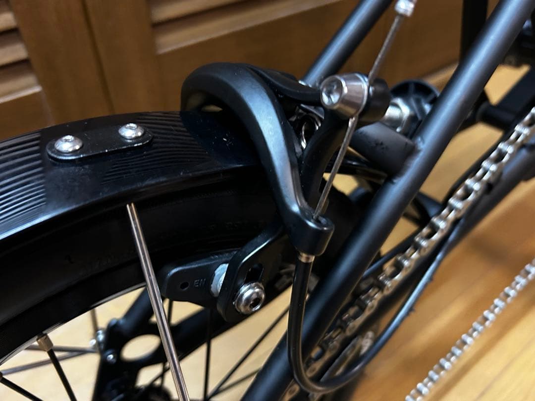 14インチ折り畳み自転車　MINT BOB3-14K　BROMPTON風