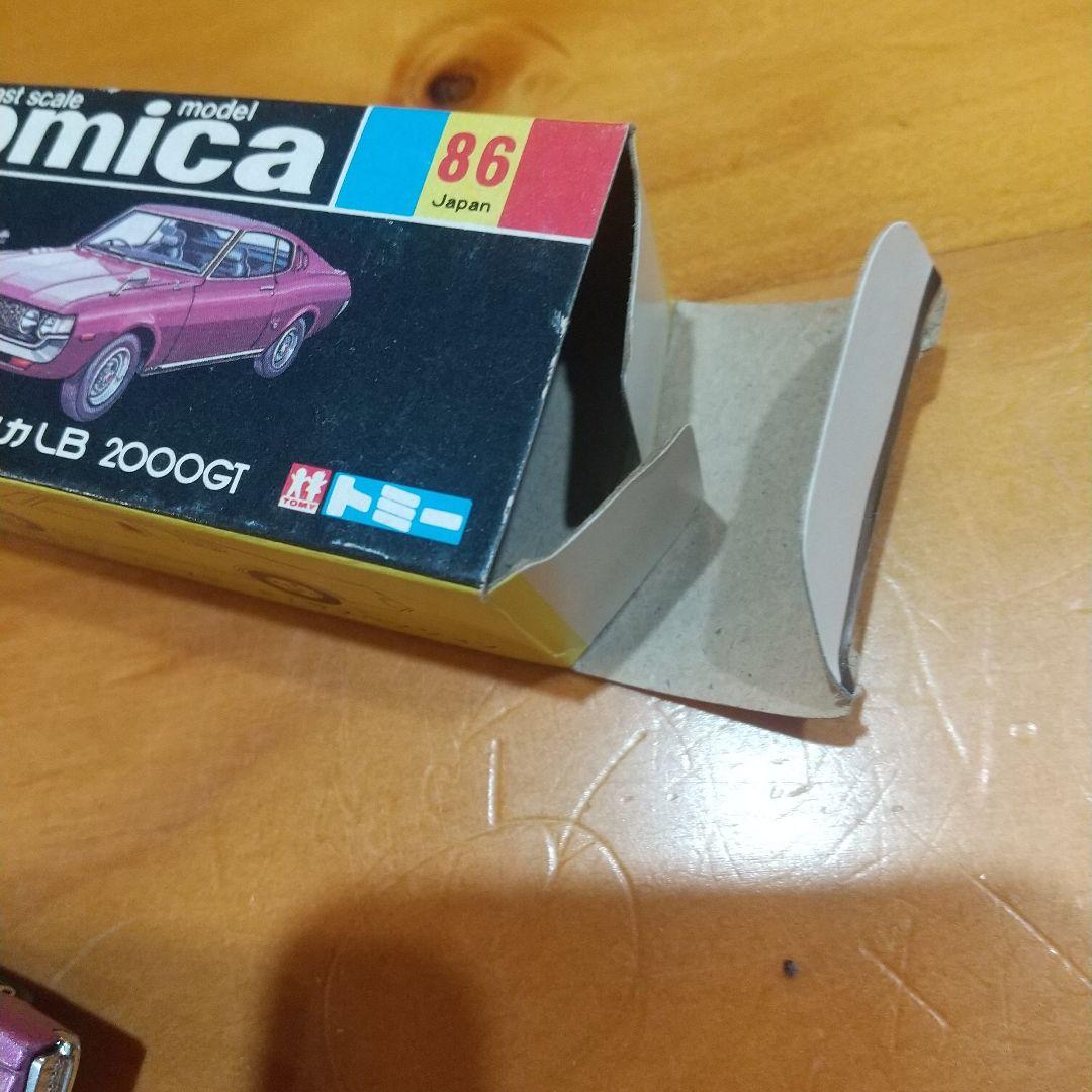 黒箱トミカ86 トヨタ セリカ LB 2000GT パープル