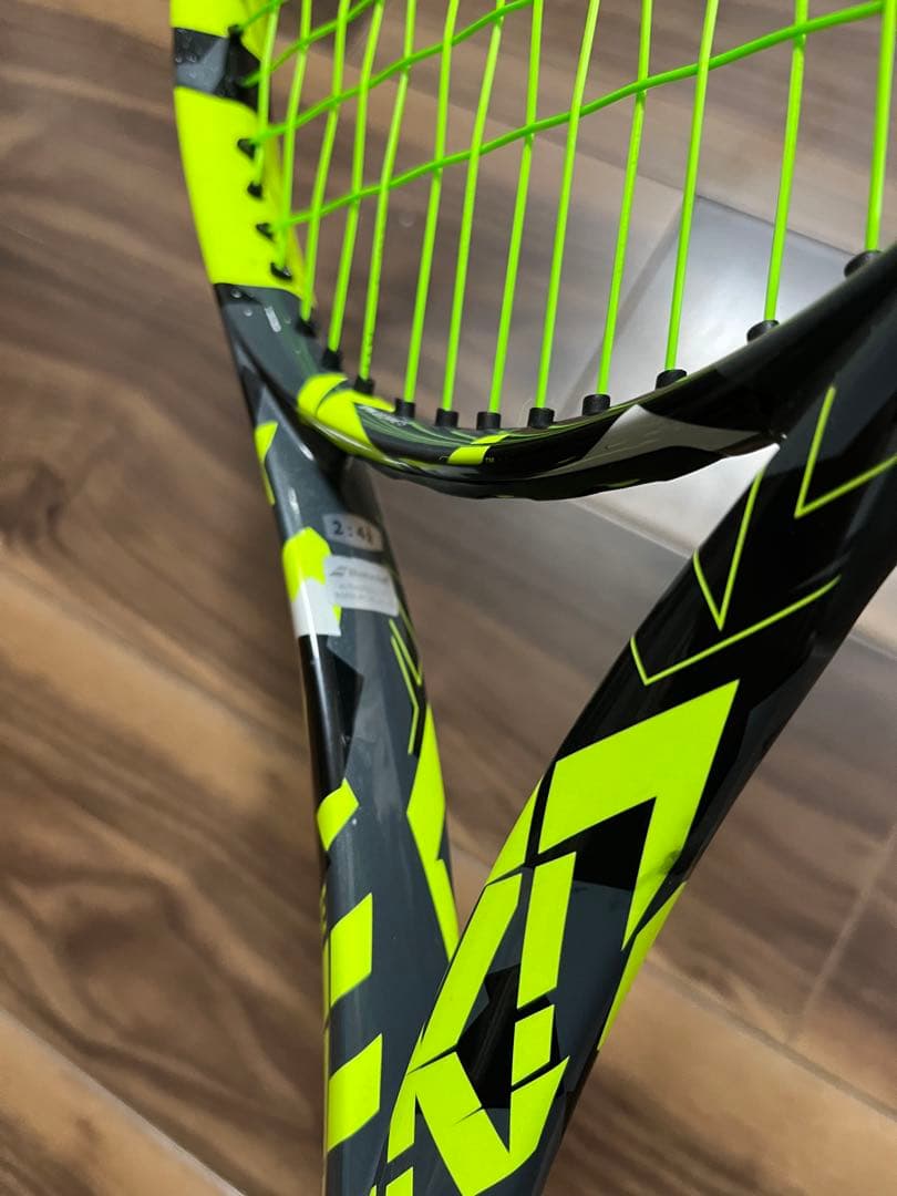 Babolat Pure Aero バボラ ピュアアエロ G2 ガット張りたて