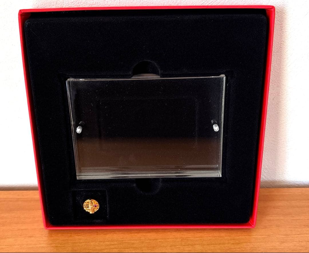 コカ・コーラ 30年勤続記念品 ガラス製 写真立て 非売品 箱付