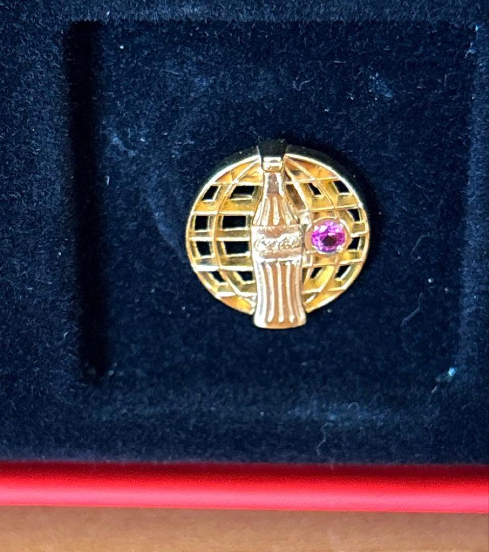 コカ・コーラ 30年勤続記念品 ガラス製 写真立て 非売品 箱付